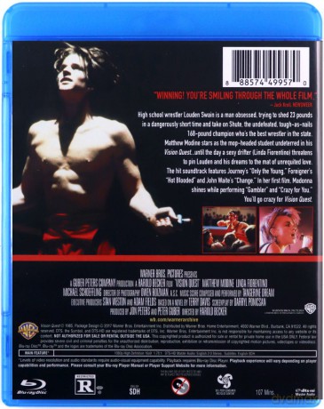 Vision Quest (Zwariowałem dla ciebie) [Blu-Ray]