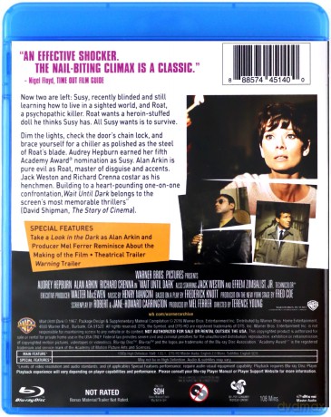 Wait Until Dark (Doczekać zmroku) [Blu-Ray]
