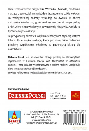 Takie zwykłe wakacje - Elżbieta Borek [KSIĄŻKA]