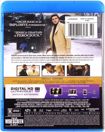 A Most Violent Year (Rok przemocy) [Blu-Ray]