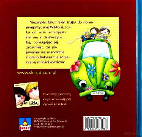 Tekla i płaczący braciszek - Krystyna Śmigielska [KSIĄŻKA]