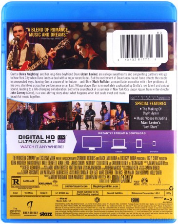Begin Again (Zacznijmy od nowa) [Blu-Ray]