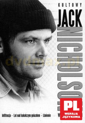 Kultowy Jack Nicholson w akcji: Infiltracja / Lot nad kukułczym gniazdem / Lśnienie BOX [5DVD]