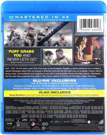Fury (Furia) [Blu-Ray]