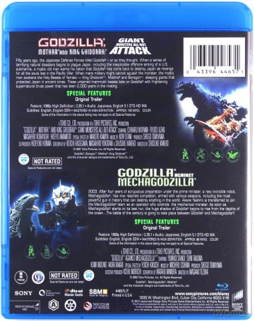 Godzilla Against Mechagodzilla [2xBlu-Ray]