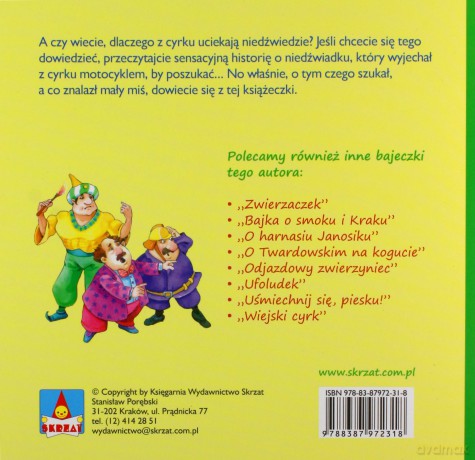 Uciekł niedźwiedź - Wiesław Drabik [KSIĄŻKA]