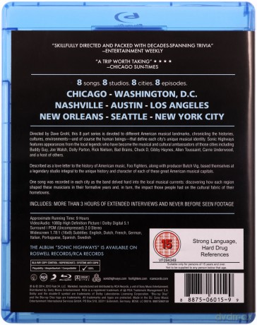 Sonic Highways [3xBlu-Ray]