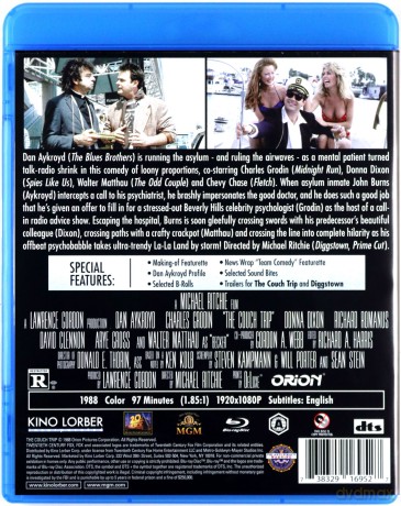 The Couch Trip (Kto tu zwariował?) [Blu-Ray]