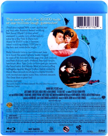The Great Race (Wielki wyścig) [Blu-Ray]