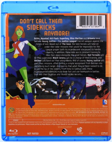 Young Justice Season 1 (Liga Młodych) [2xBlu-Ray]