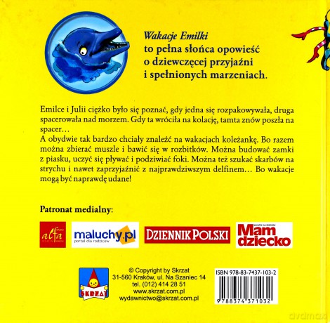 Wakacje Emilki - Joanna Klugmann [KSIĄŻKA]