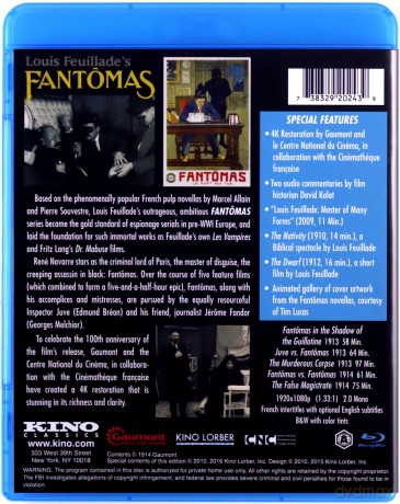 Fantomas [Blu-Ray]