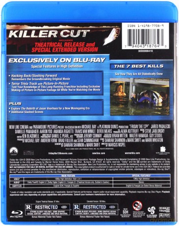 Friday the 13th (Piątek 13.) [Blu-Ray]