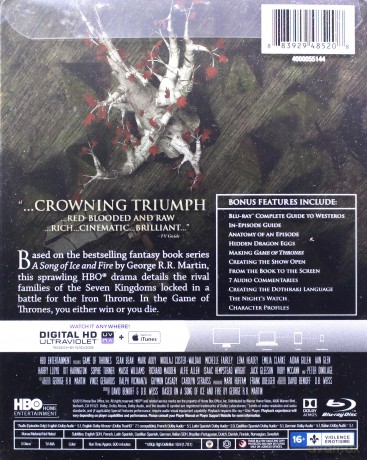 Game of Thrones: Season 1 (Gra o tron) (steelbook) [5xBlu-Ray]