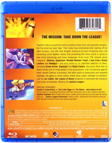 Justice League Unlimited: The Complete Series [3xBlu-Ray]