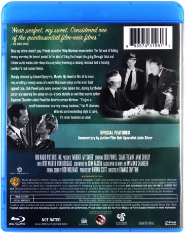 Murder, My Sweet (Żegnaj, laleczko) [Blu-Ray]