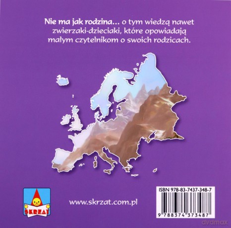 Zwierzaki-dzieciaki w Europie -góry - Ewa Stadtmuller [KSIĄŻKA]