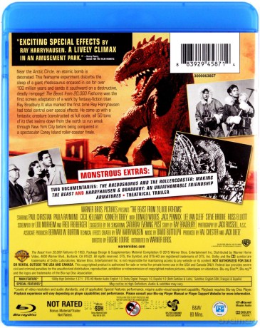 The Beast from 20,000 Fathoms (Bestia z głębokości 20.000 sążni) [Blu-Ray]