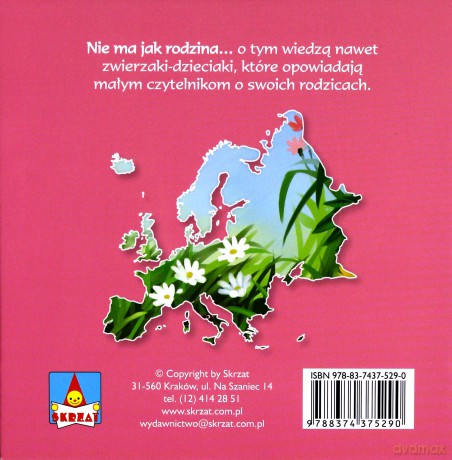 Zwierzaki-dzieciaki w Europie -pole - Ewa Stadtmuller [KSIĄŻKA]
