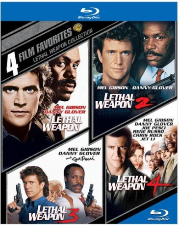 4 Film Favorites: Lethal Weapon [4xBlu-Ray]