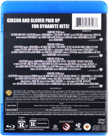 4 Film Favorites: Lethal Weapon [4xBlu-Ray]