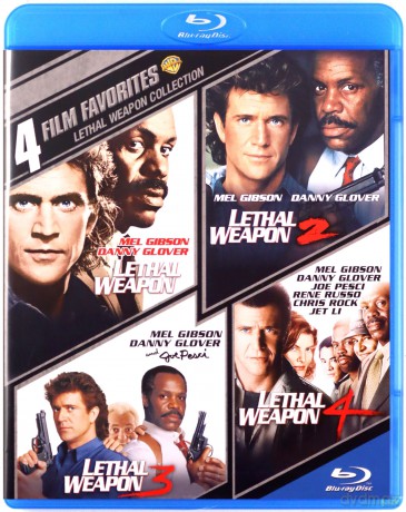 4 Film Favorites: Lethal Weapon [4xBlu-Ray]