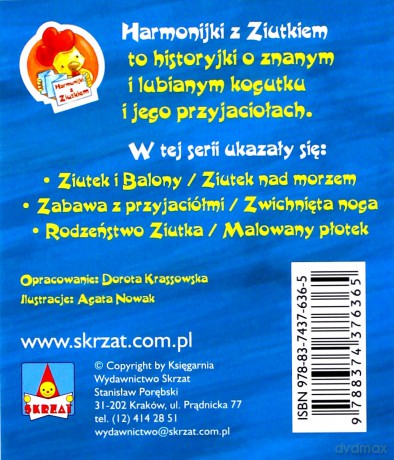 Ziutek i kłótnia. Gra w piłkę nożną - Dorota Krassowska [KSIĄŻKA]