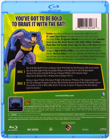Batman Brave & The Bold: Season 1 (Batman: Odważni i bezwzględni) [2xBlu-Ray]