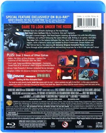Batman: Under the Red Hood (Batman w cieniu czerwonego kaptura) [Blu-Ray]