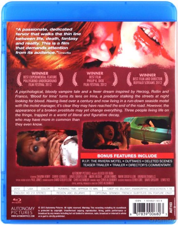 Blood For Irina [Blu-Ray]