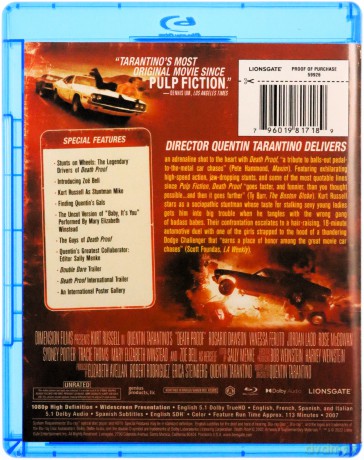 Death Proof [Blu-Ray]