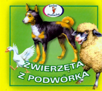 Zwierzęta z podwórka rozkładanka - Andrzej Kłapyta [KSIĄŻKA]