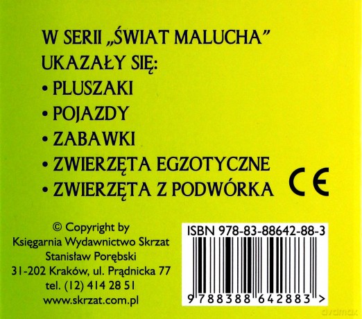 Zwierzęta z podwórka rozkładanka - Andrzej Kłapyta [KSIĄŻKA]