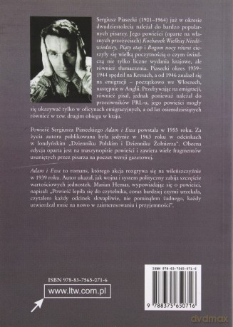 Adam i Ewa - Sergiusz Piasecki [KSIĄŻKA]
