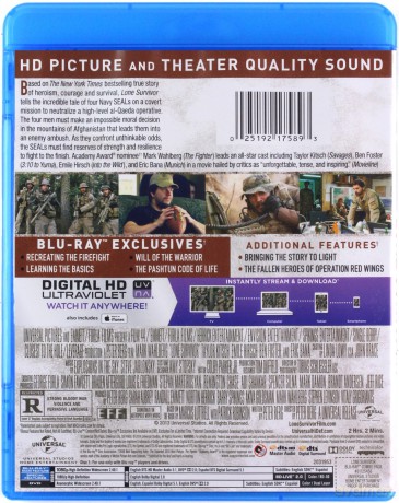 Lone Survivor (Ocalony) [Blu-Ray]+[DVD]