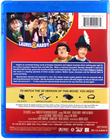 March of the Wooden Soldiers (Flip i Flap w krainie cudów) [Blu-Ray 3D]