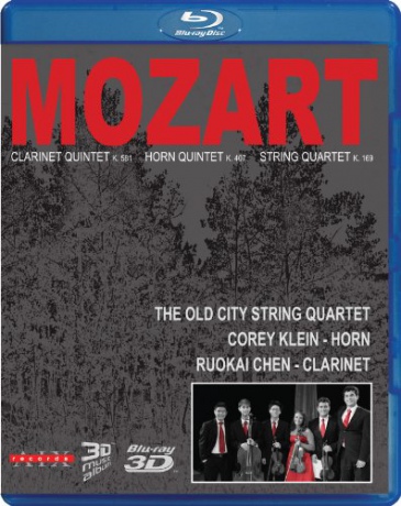 Mozart: Clarinet, Horn, String Quartets [Blu-Ray]