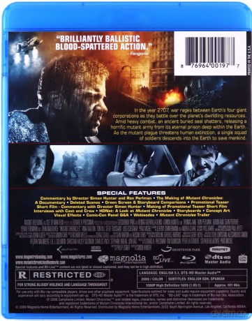 Mutant Chronicles (Kroniki mutantów) [Blu-Ray]