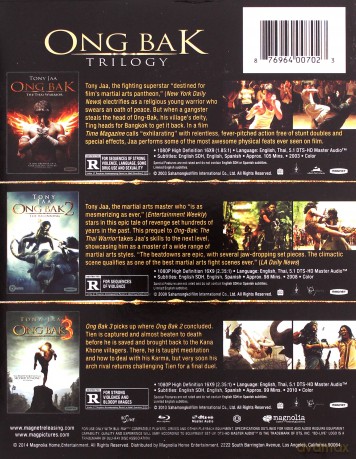 Ong Bak Trilogy [3xBlu-Ray]