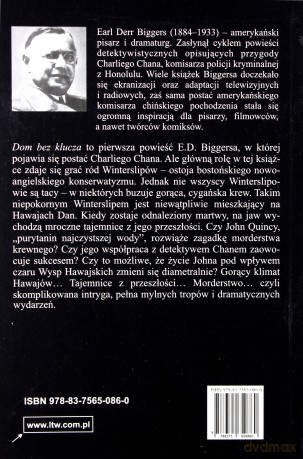 Dom bez klucza - Earl Derr Biggers [KSIĄŻKA]
