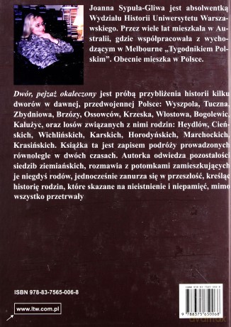 Dwór, pejzaż okaleczony - Joanna Sypuła-Gliwa [KSIĄŻKA]