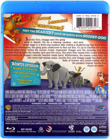 Scooby-Doo! Big Top Scooby-Doo! (Scooby Doo: Wielka draka wilkołaka) [Blu-Ray]
