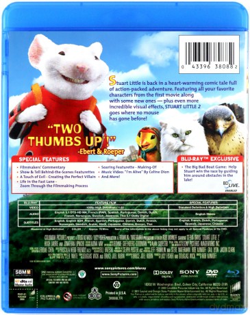 Stuart Little 2 (Stuart Malutki 2) [Blu-Ray]+[DVD]