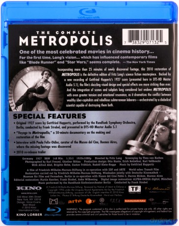 Metropolis (1927) [Blu-Ray]