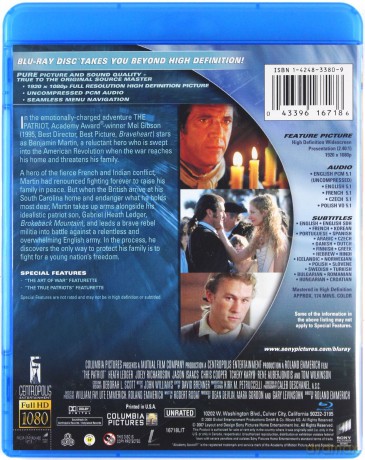 Patriota [Blu-Ray]