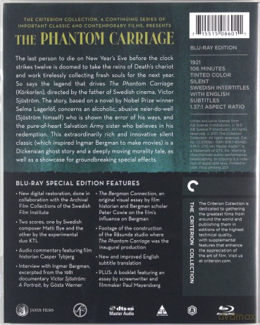 The Phantom Carriage (Woźnica śmierci) [Blu-Ray]