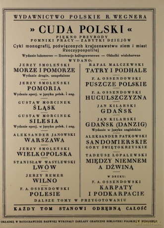 Karpaty Cuda Polski - A.F.Ossendowski [KSIĄŻKA]