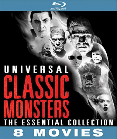 Universal Classic Monsters: The Essential Collection [8xBlu-Ray]