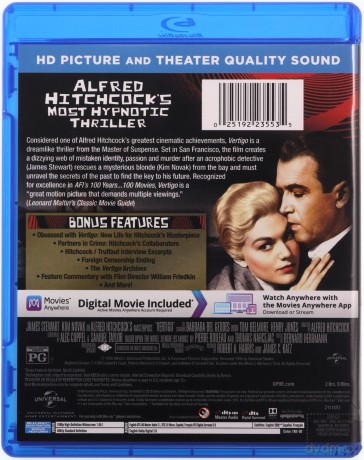 Vertigo [Blu-Ray]