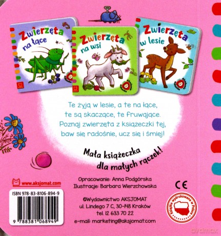 Akademia maluszka. Zwierzęta w domu - Anna Podgórska [KSIĄŻKA]